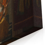 Baroque Musical Scene Wall Art - Elegant Indoor Composition