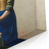 Baroque Kitchen Scene Wall Art - The Milkmaid in Warm Tones