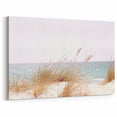 Coastal Retreat Canvas - Serene Beach Grass Wall Art for Summer Decor