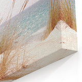 Coastal Retreat Canvas - Serene Beach Grass Wall Art for Summer Decor