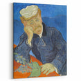 Impressionist Wall Art - Portrait of Dr. Gachet by Van Gogh