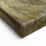 Impressionist Wall Art - Peasant Woman Binding Sheaves by Van Gogh