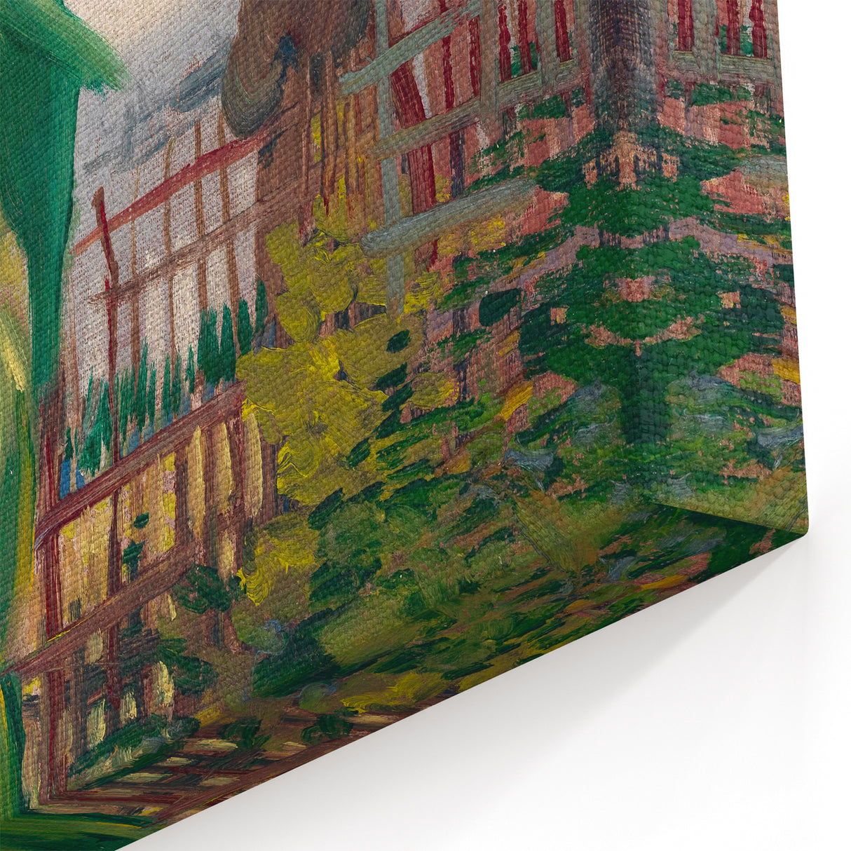Impressionist Wall Art - Allotment with Sunflower by Van Gogh