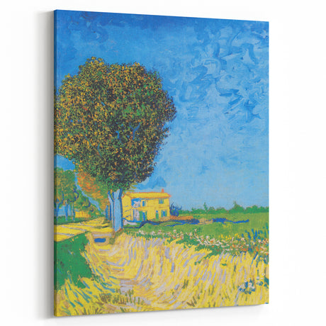 Impressionist Wall Art - Avenue at Arles by Van Gogh