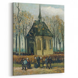 Impressionism Wall Art - Reformed Church in Nuenen by Vincent van Gogh
