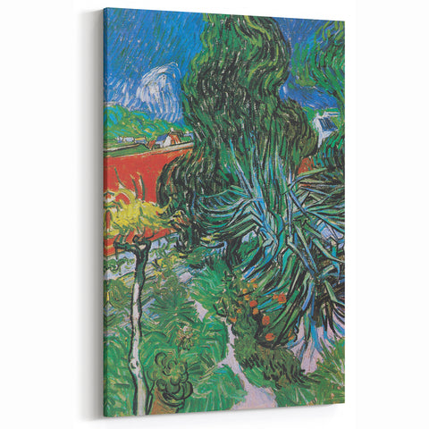 Impressionism Wall Art - Doctor Gachet's Garden by Vincent van Gogh