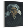 Impressionism Wall Art - Head of a Peasant Woman by Vincent van Gogh