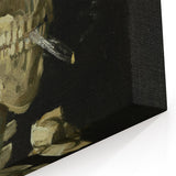 Impressionism Wall Art - Skeleton with Cigarette by Vincent van Gogh