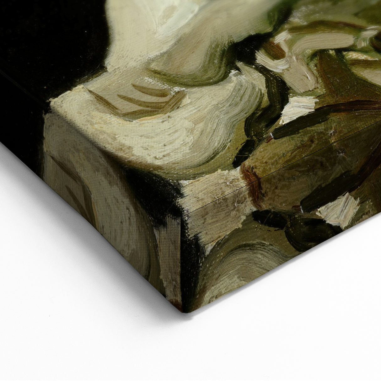 Impressionism Wall Art - Skeleton with Cigarette by Vincent van Gogh