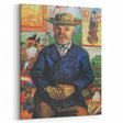 Impressionism Wall Art - Portrait of Père Tanguy by Vincent van Gogh