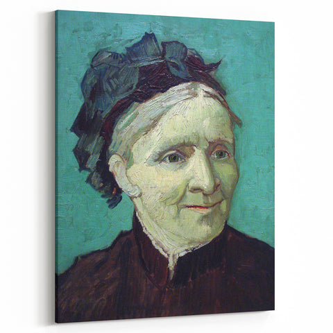 Impressionism Wall Art - Portrait of the Artist's Mother by van Gogh