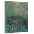Impressionism Wall Art - Prisoners Exercising by Vincent van Gogh