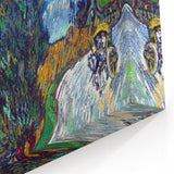 Impressionism Wall Art - Road with Cypress and Star by Vincent van Gogh