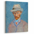 Van Gogh’s 1887 Self-Portrait with Gray Hat: Impressionist Art