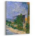 Van Gogh’s Shelter on Montmartre: Vibrant Impressionist Landscape Art
