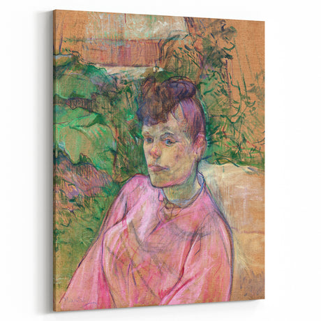 Impressionist Portrait - Lautrec’s ‘Woman in the Garden’ Wall Art
