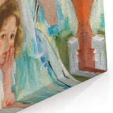 Impressionist Motherhood - Cassatt’s ‘Young Mother Sewing’ Wall Art