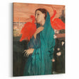 Impressionist Portrait - Degas’s ‘Young Woman with Ibis’ Wall Art
