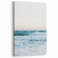 Beach Decor Prints - Ocean Waves Summer Landscape Canvas Art