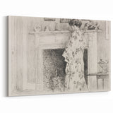 Impressionist Wall Art – The White Kimono by Childe Hassam