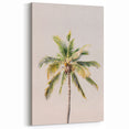 Tropical Wall Art - Vibrant Coconut Palm Summer Canvas Print