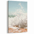 Beach Decor Prints - Splashes of Ocean Waves Summer Wall Art