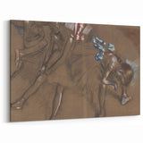 Impressionist Ballet Wall Art – Three Dancers Resting by Edgar Degas