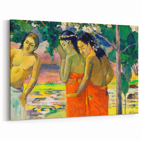 Impressionist Wall Art – Three Tahitian Women by Paul Gauguin