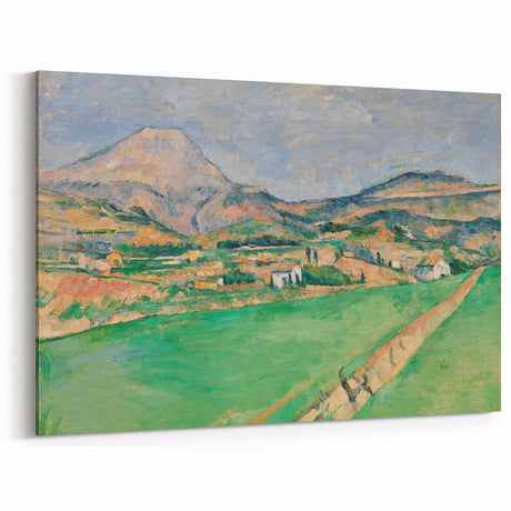 Impressionist Landscape Wall Art – Mont Sainte-Victoire by Cézanne