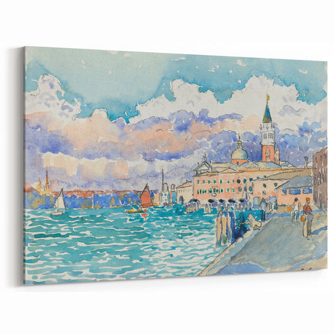 Impressionist Cityscape Art – Venice by Henri Edmond Cross
