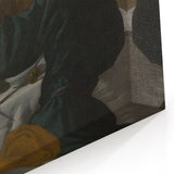 Baroque Supper Scene: Historical Art Print with Timeless Grace
