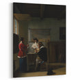 Baroque Interior Scene: Classic Art Print with Timeless Refinement