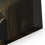 Baroque Interior Scene: Classic Art Print with Timeless Refinement