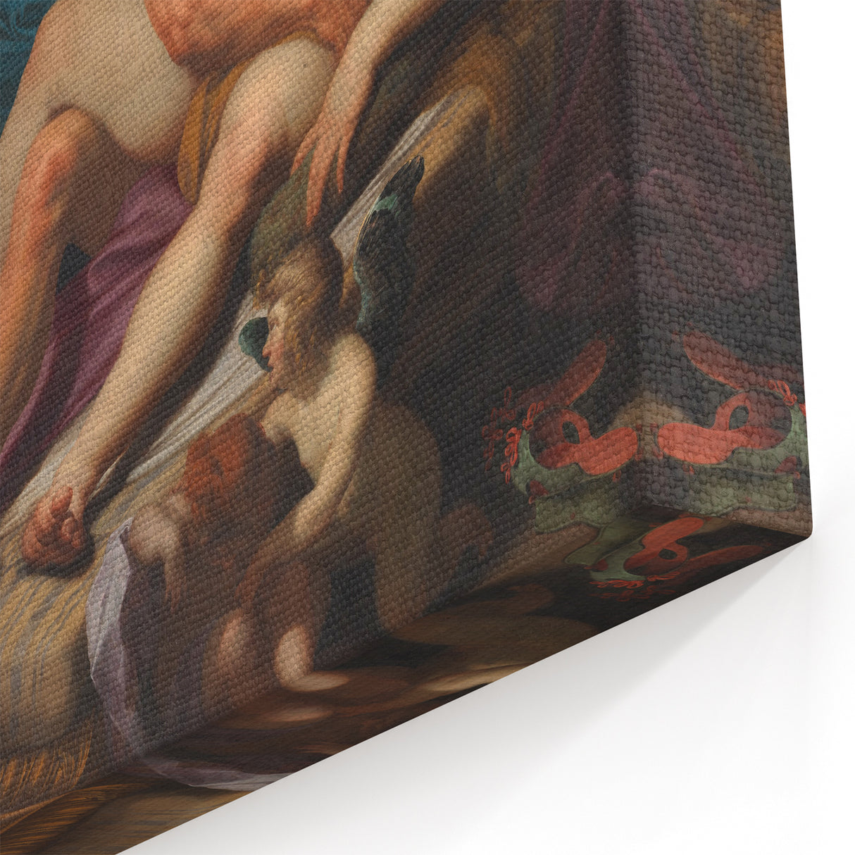 Baroque Wall Art - Mythological Scene with Classical Elegance