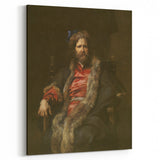 Baroque Art Portrait Wall Art – Classic Artistic Elegance