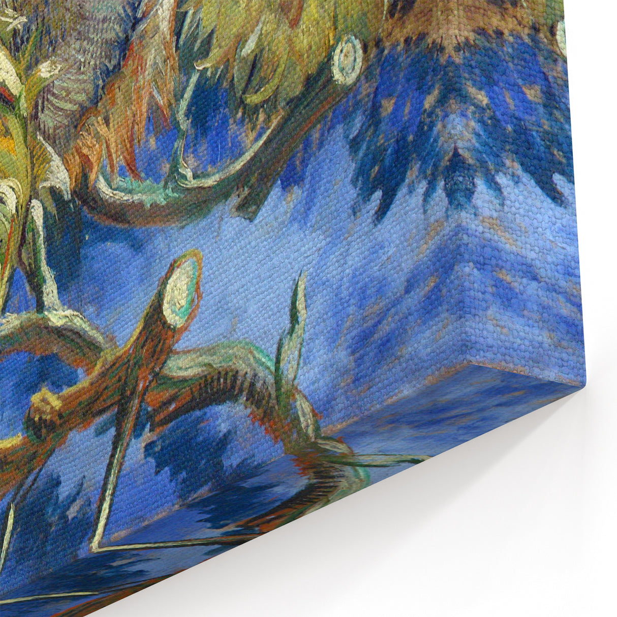 Impressionism Wall Art - Four Withered Sunflowers by Van Gogh Print
