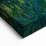 Impressionism Wall Art - Green Wheat Field with Cypress by Van Gogh