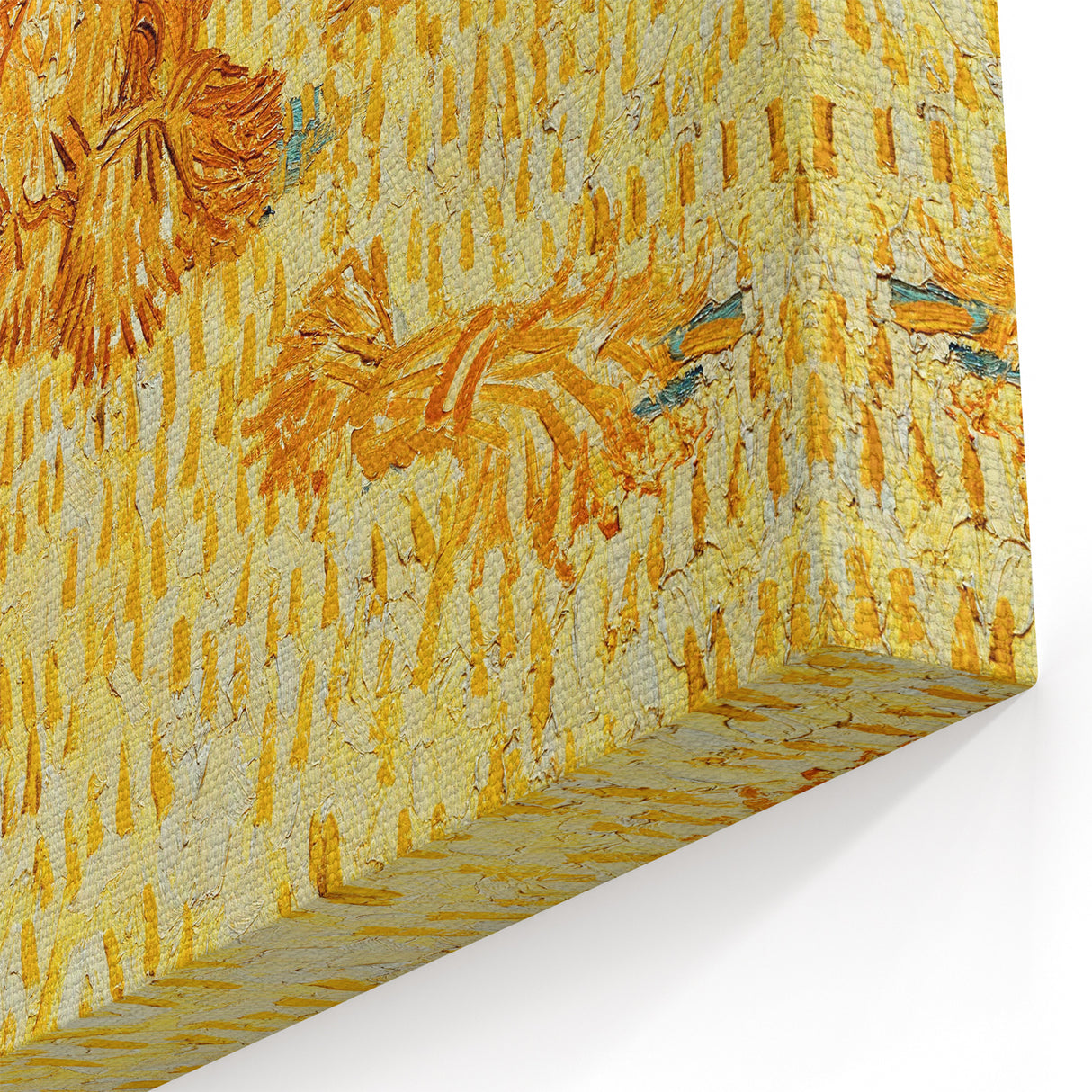 Impressionism Wall Art - Harvest in Provence by Van Gogh Print