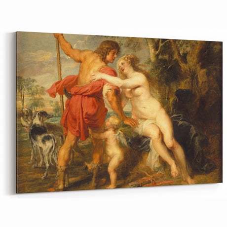Baroque Mythological Romance Wall Art – Timeless Period Elegance