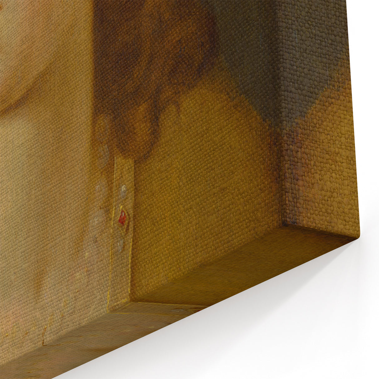 Baroque Portrait Wall Art – Venus with Cherub Elegance