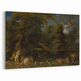Baroque Forest Scene Wall Art – Mythological Elegance