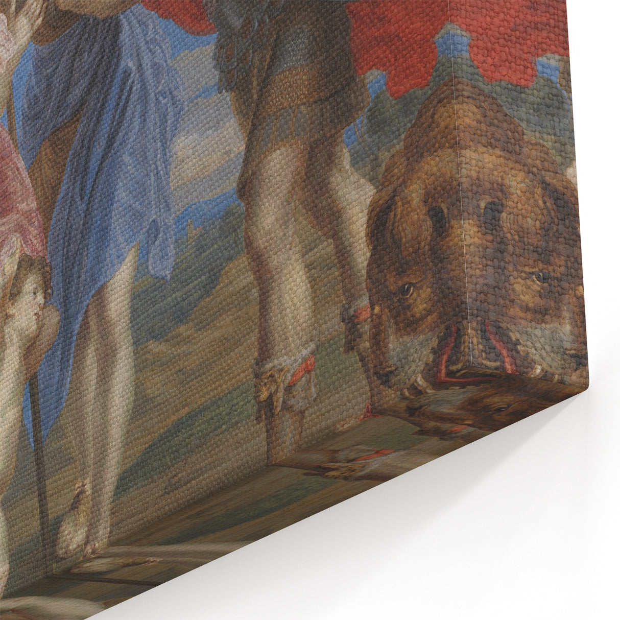 Baroque Mythological Battle Scene Wall Art – Timeless Classic Masterpiece
