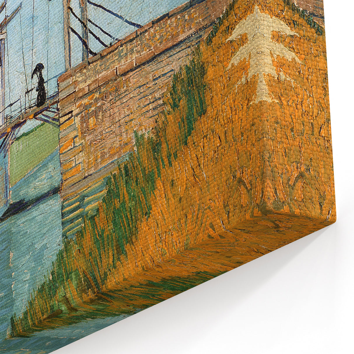 Impressionism Wall Art - Langlois Bridge at Arles by Van Gogh Print