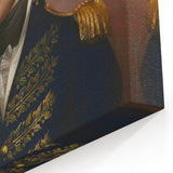 Baroque Military Portrait Wall Art – Commanding Elegance