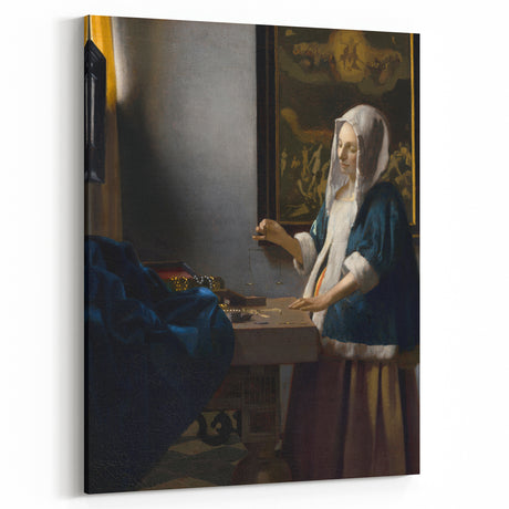 Baroque Woman with Balance Wall Art – Timeless Symbol of Harmony