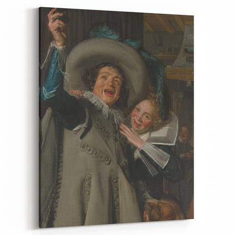 Baroque Celebration Scene Wall Art – Festive Elegance