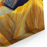 Sunlit Desert Ridges - Vibrant Mountain Landscape Wall Art