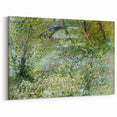 Impressionist Spring Landscape Wall Art - Riverbank by Van Gogh