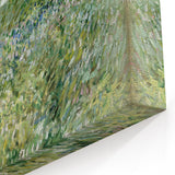 Impressionist Spring Landscape Wall Art - Riverbank by Van Gogh