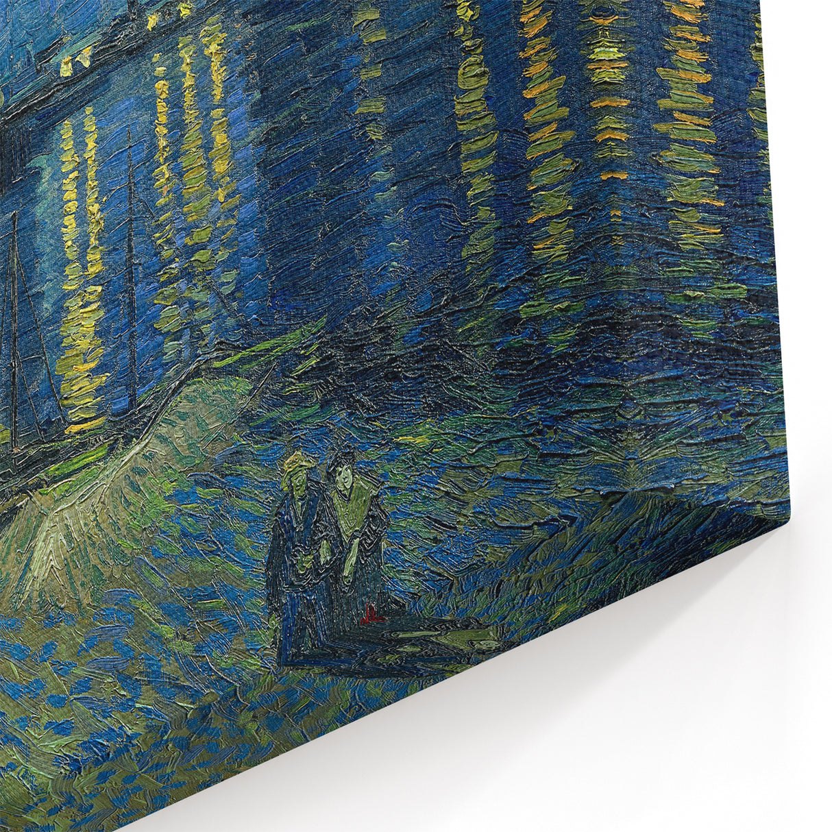 Starry Night Over the Rhône Wall Art - Van Gogh's Impressionist Masterpiece